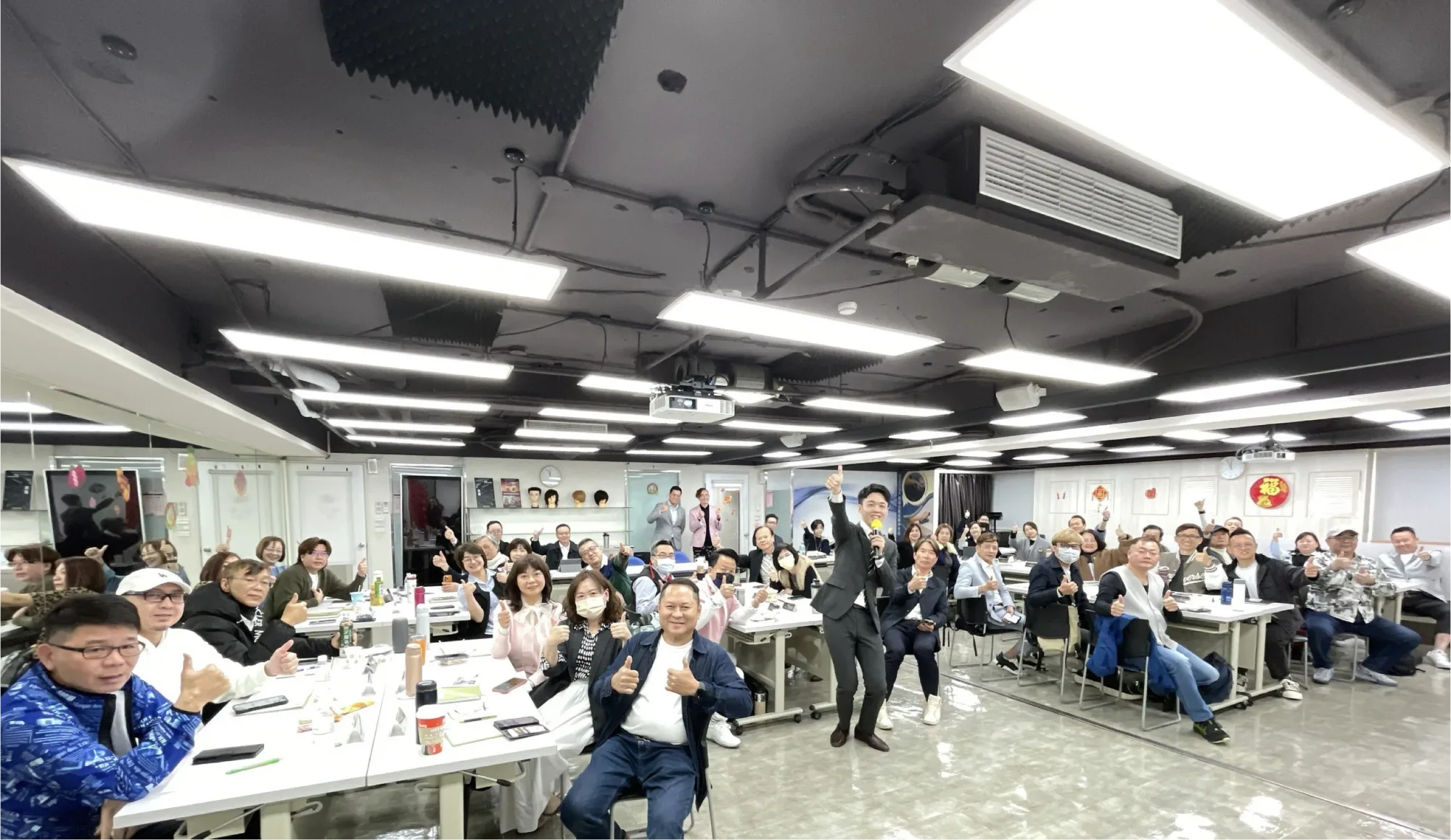 曼都集團企業內訓現場照片
